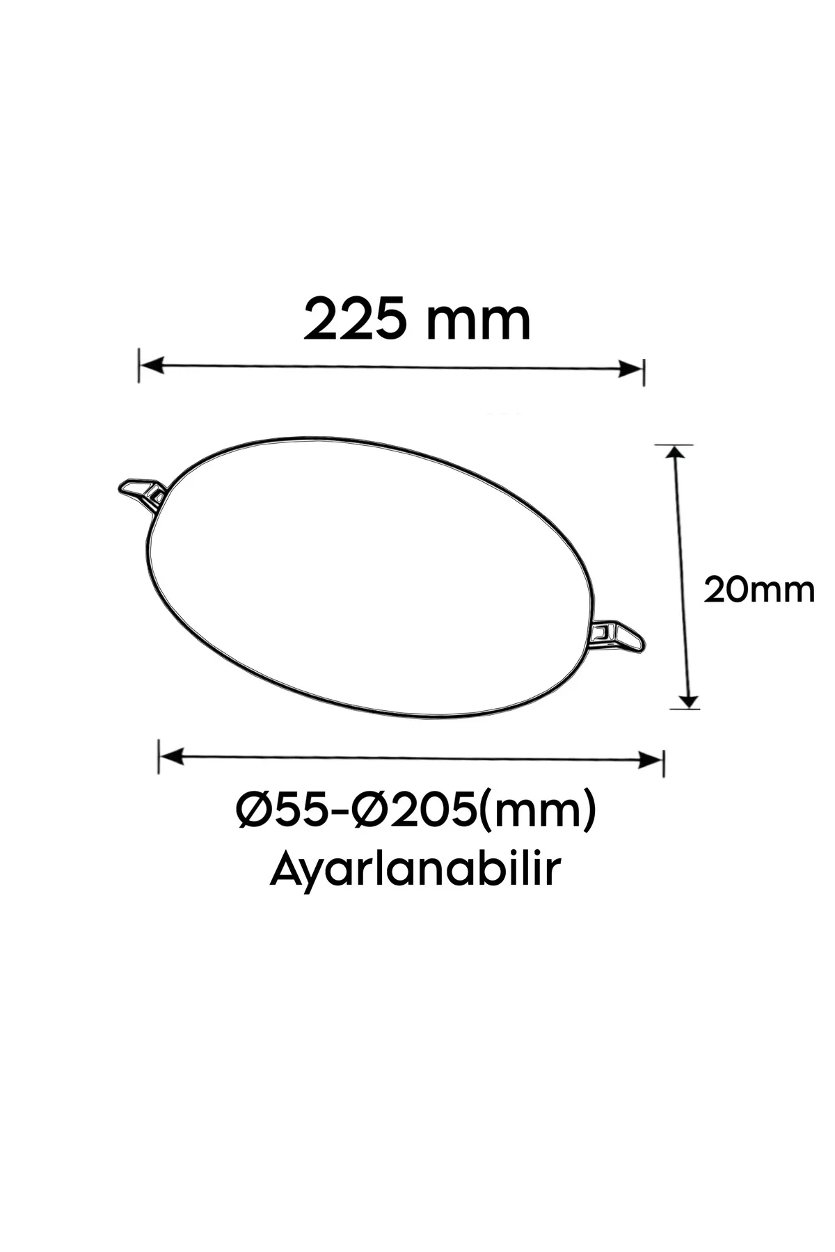 Ayarlı LED Panel 36W 4000K - Görsel 3