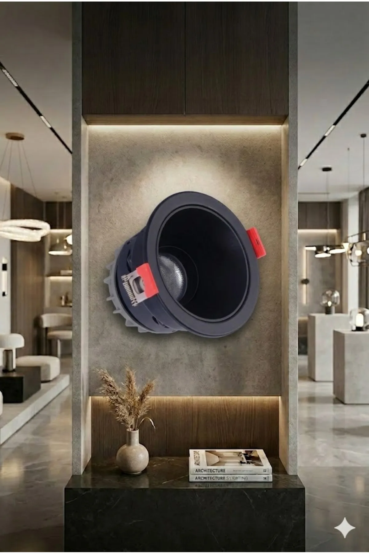 Led Spot 5W Siyah Çerçeve 4000K