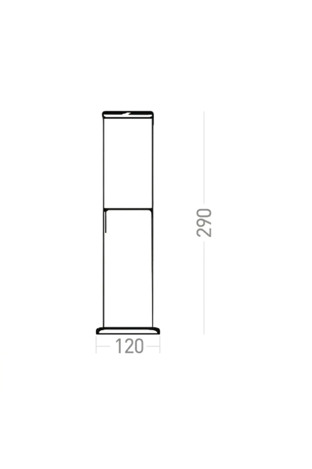 Aria PC Bahçe Armatürü E27 - Görsel 3