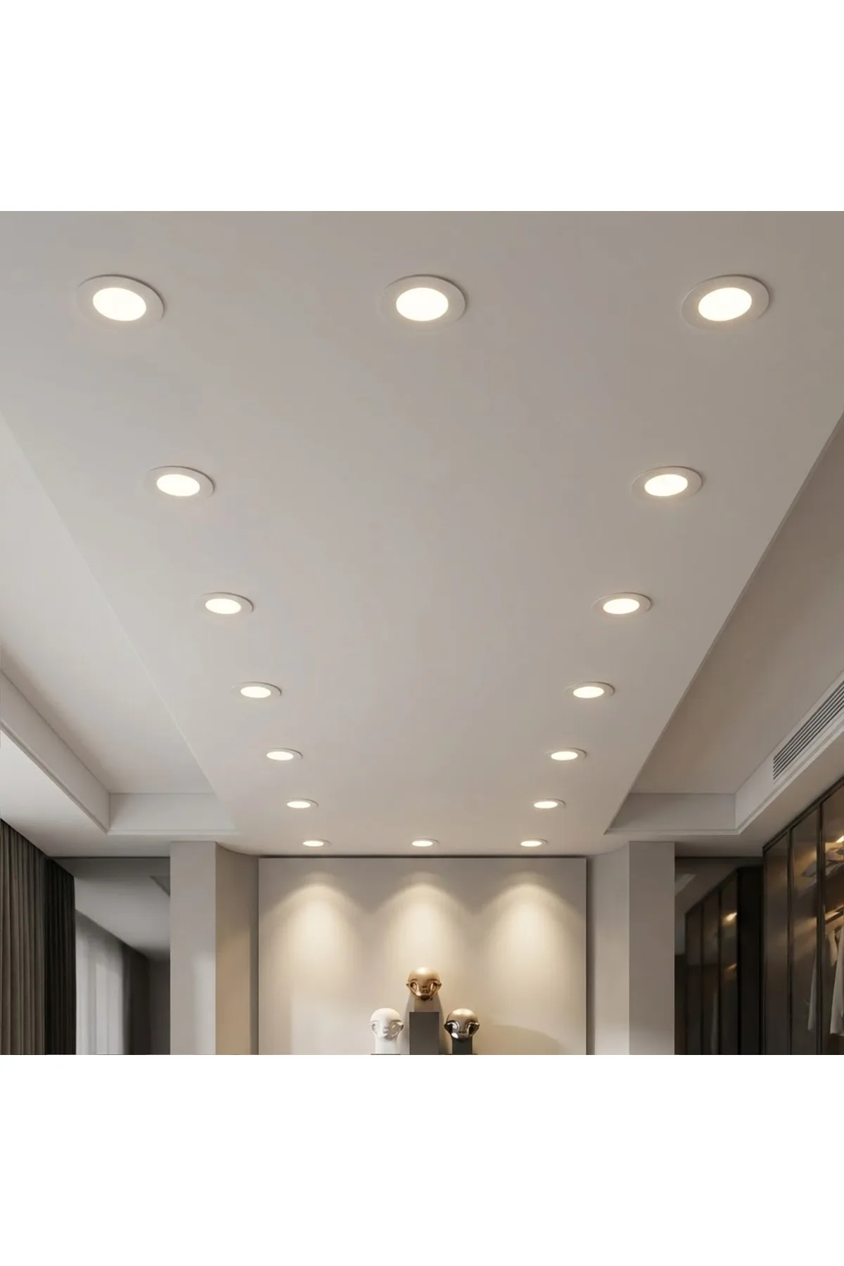 3W Sıva Altı Led Panel 3200K 10 ADET