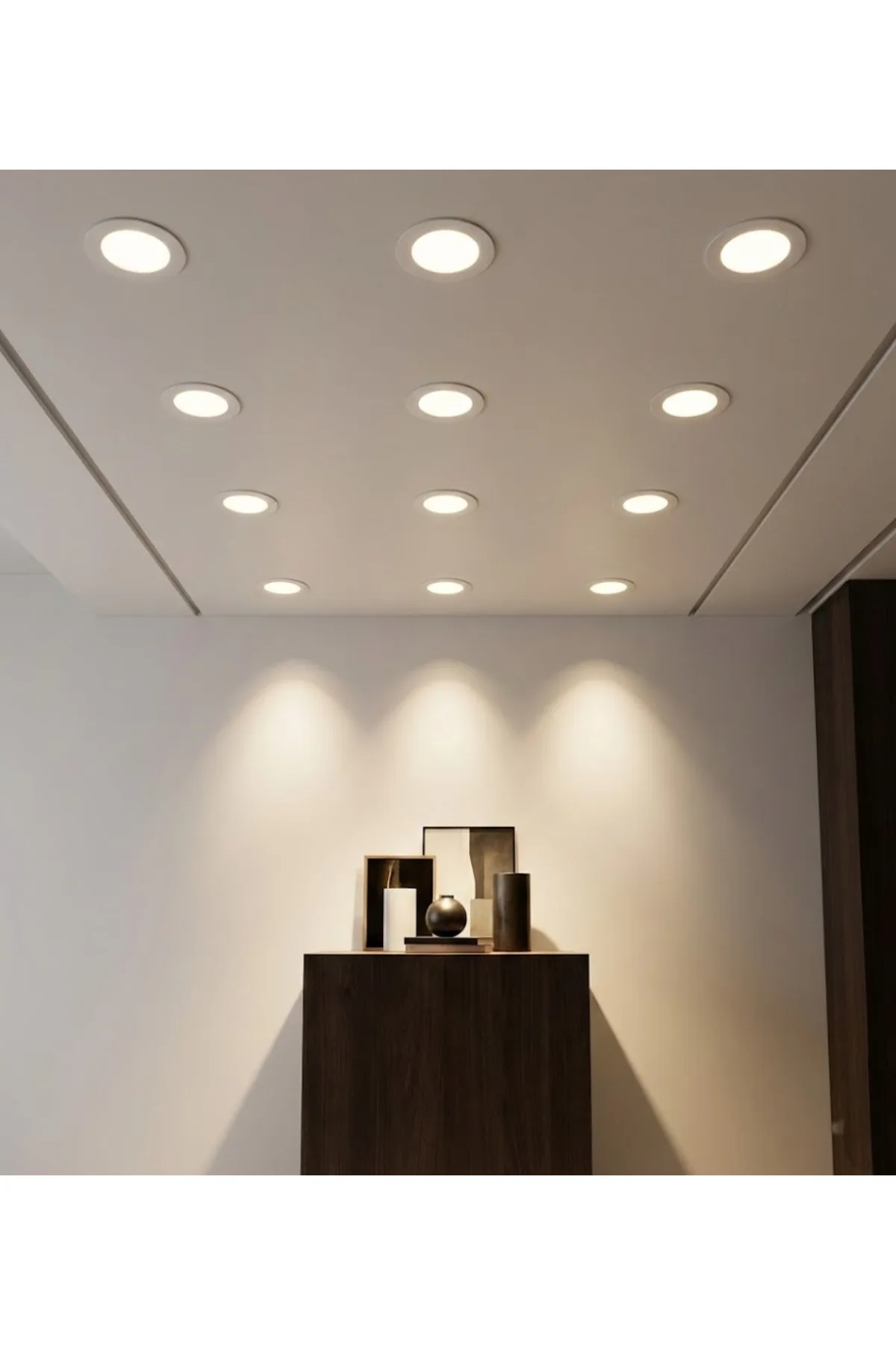 6W LED PANEL 3000K GÜNIŞIĞI 5 ADET - Görsel 2