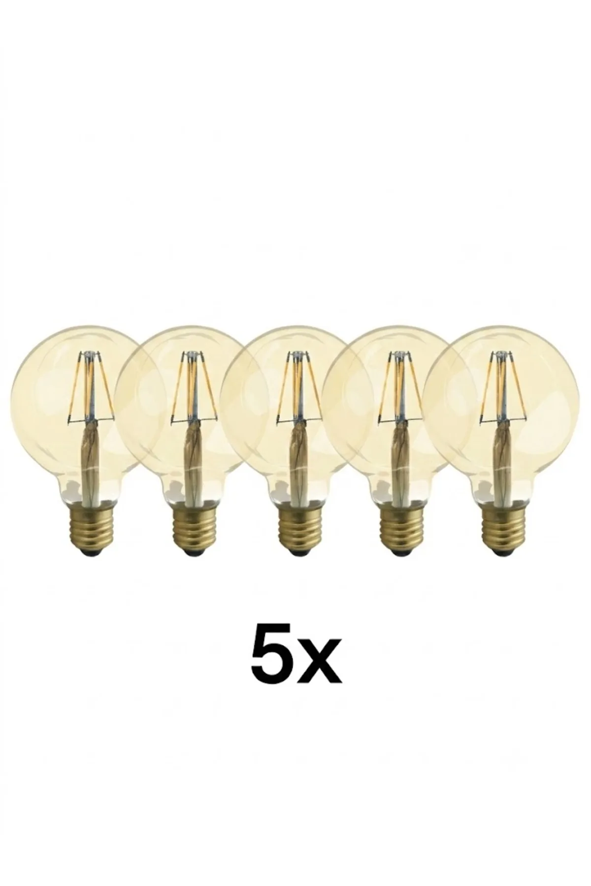 4W 220-240V E27 2200K G95 LED RUSTIK AMPUL