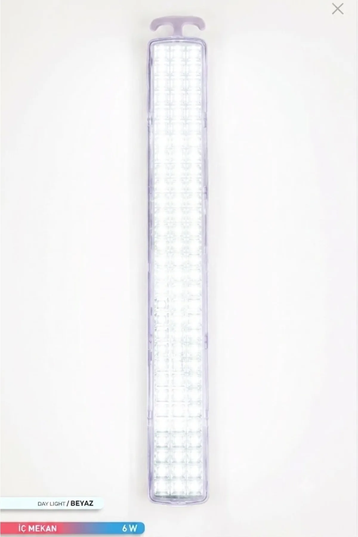 6W SARJLI 90LED ISILDAK 50.000 SAAT KULLANIM ÖMRÜ