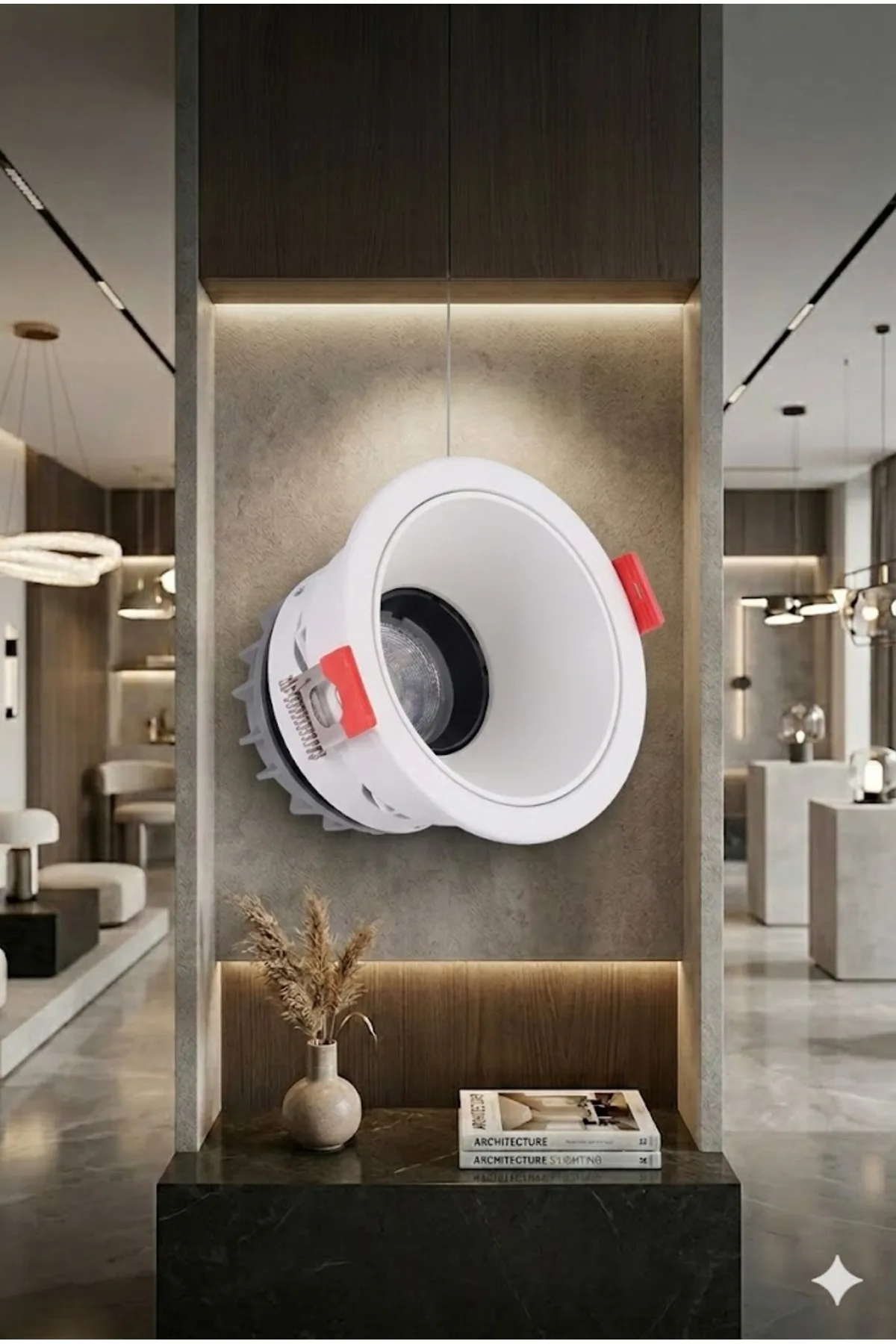 Led Spot 5W Beyaz Çerçeve Gün Işığı