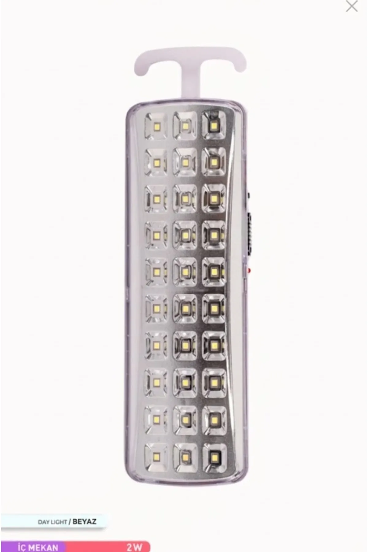 2W SARJLI 30LED ISILDAK 50.000 SAAT KULLANIM ÖMRÜ - Görsel 4