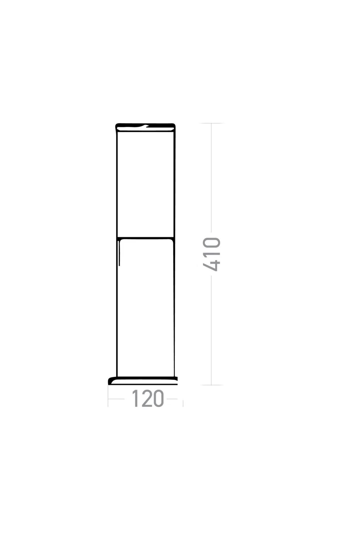 ARIA BAHÇE ARMATÜRÜ E27 PC - Görsel 3