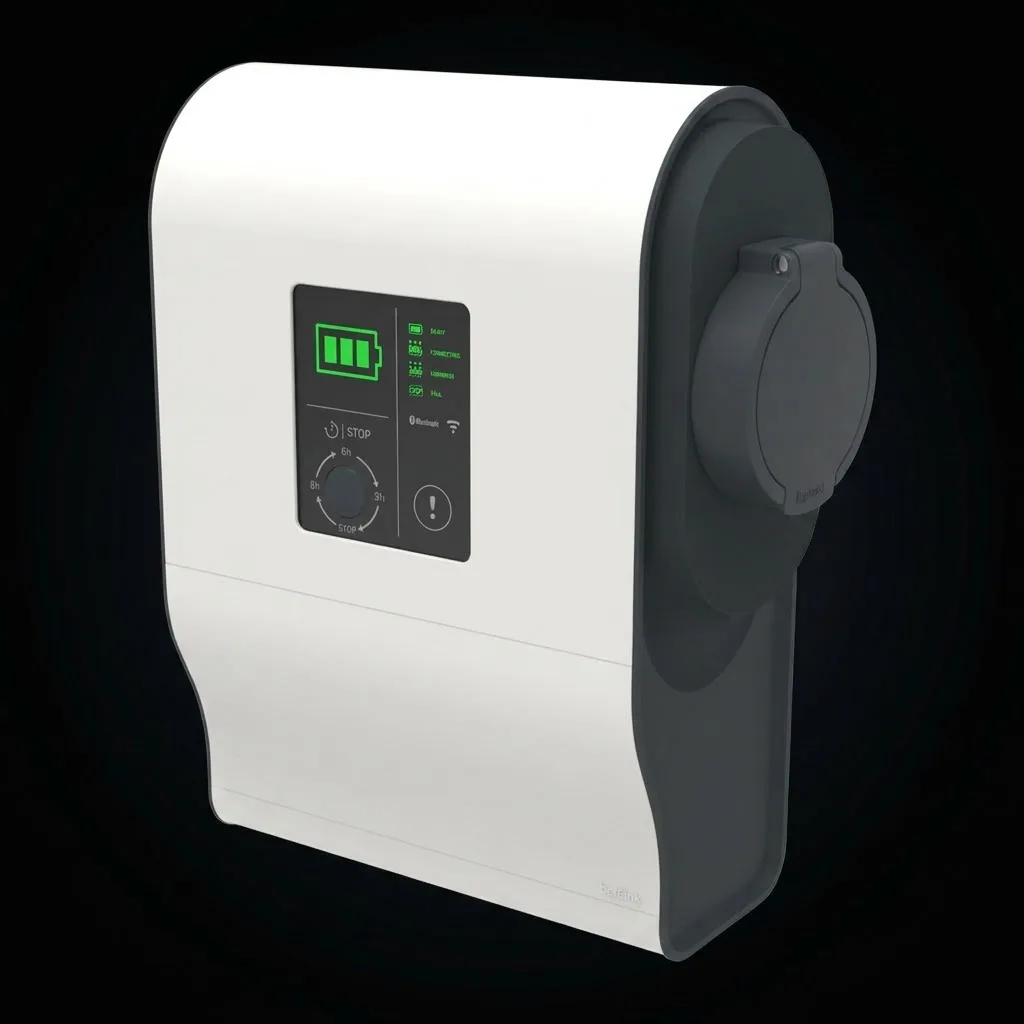 Legrand Green'Up Bluetooth Plastik EV Tip Araç Şarj İstasyonu 3P 22 kW M3 058002