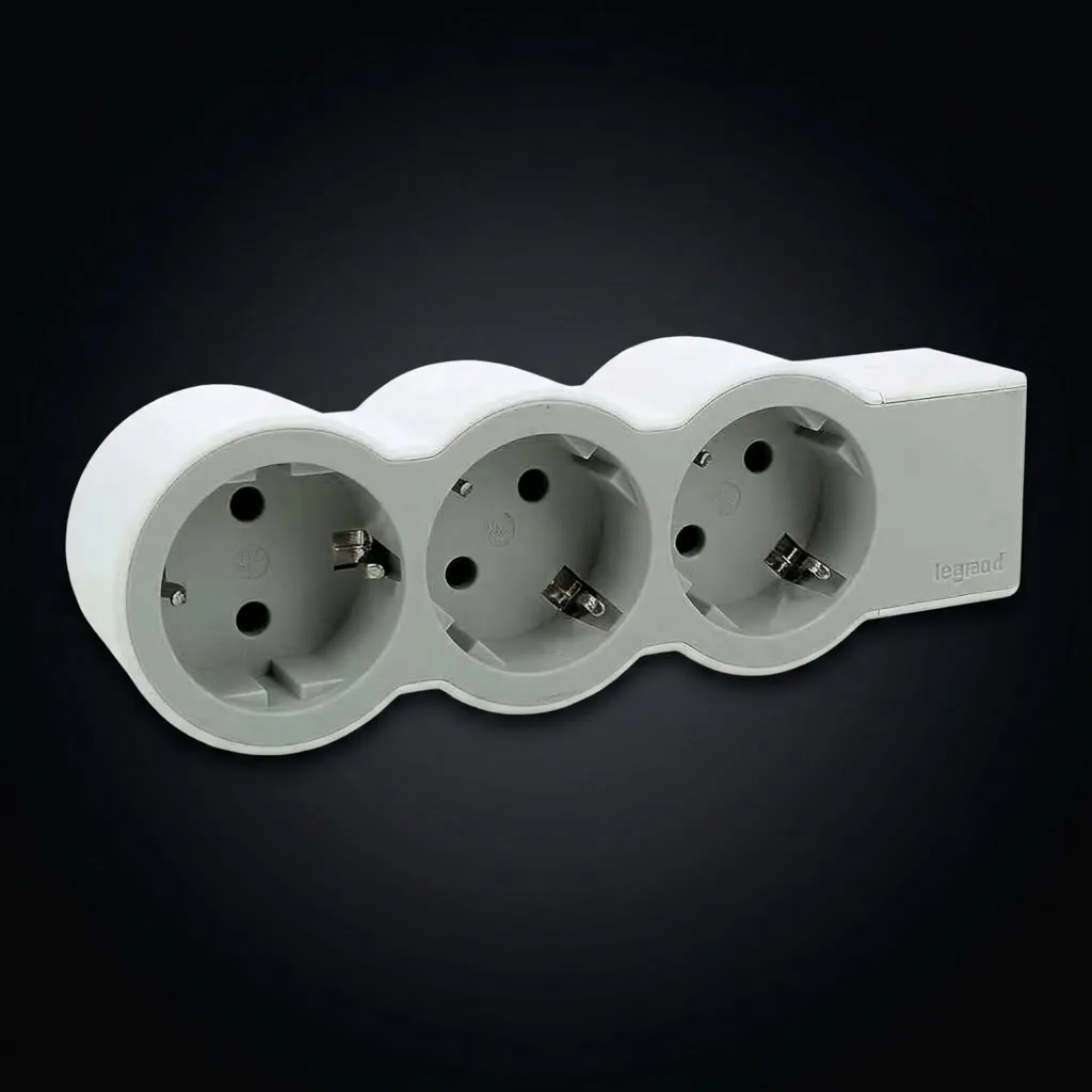 MULTISCH 3X2P+T STD ACBL B/G