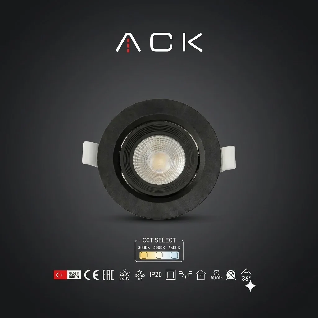 Sıva Altı CCT LED Spot Armatür