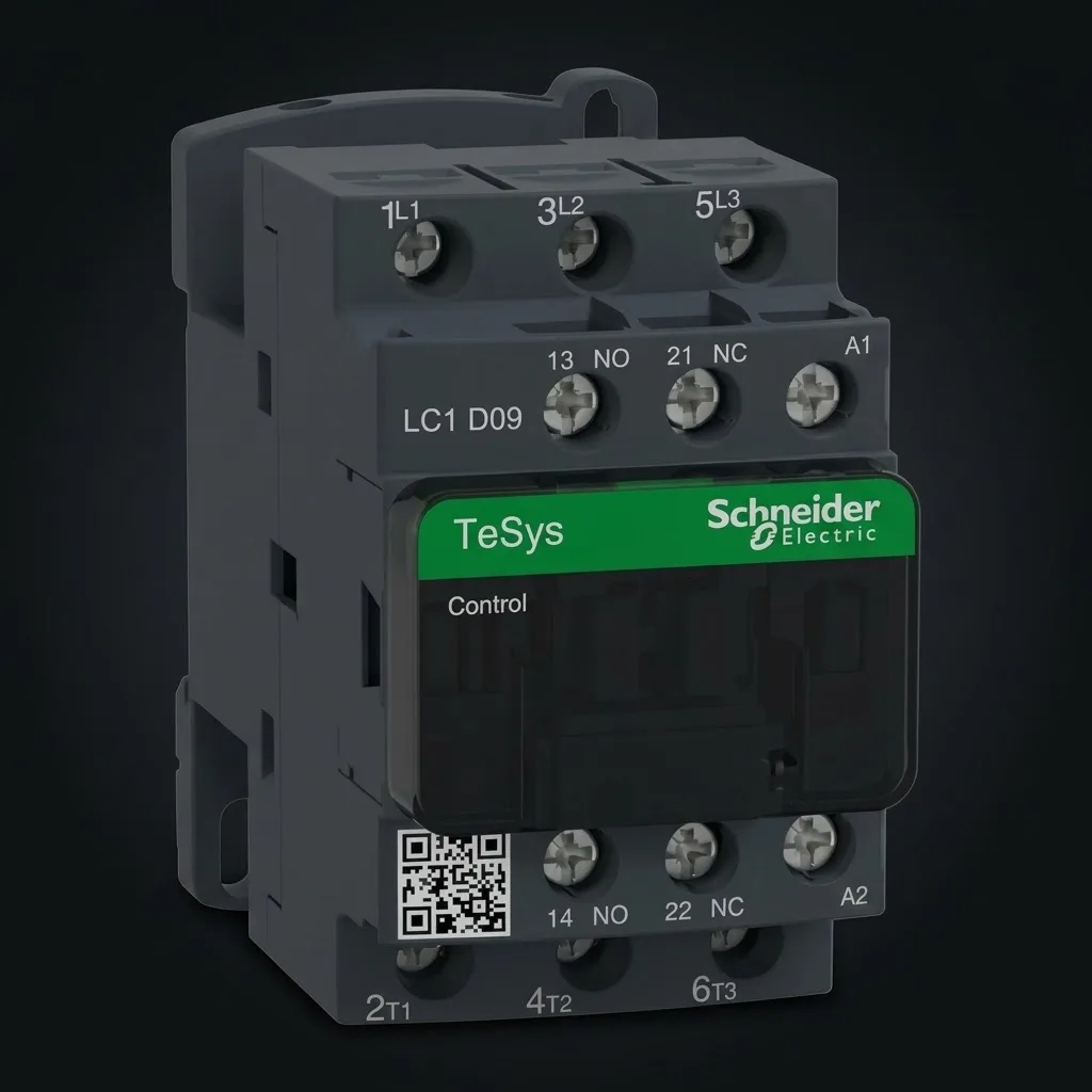LC1D09M7 Kontaktör TeSys 9A 4kW 220V AC