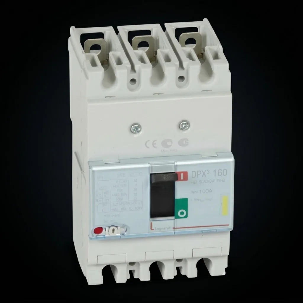 DPX³ 160serisi kompakt şalter 3 kutup Icu:16kA standart tip 100 Amper 400V AC
