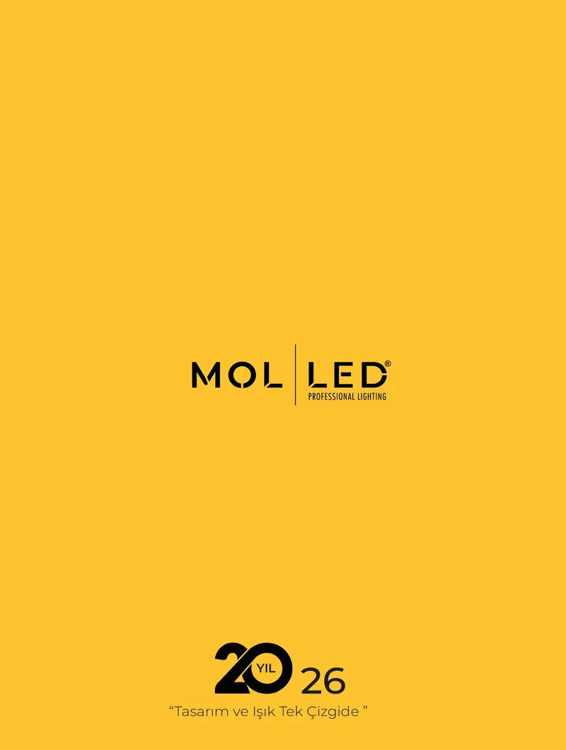 Molled 2026 Aydınlatma Katalog & Fiyat Listesi kapağı